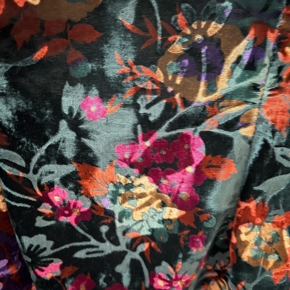 Vintage Jay Jacobs Long Sleeve Velour Dress Excellent Preowned Condition Size 5 - Picture 2 of 4